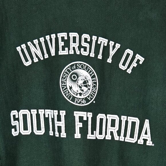 University of South Florida Sweater Men's Champion Reverse Weave Spell Out S - Picture 2 of 7